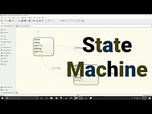 Simulink Tutorial - 34 - State Machine Implementation