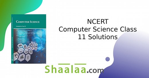 NCERT Solutions for Computer Science [English] Class 11 | Shaalaa.com