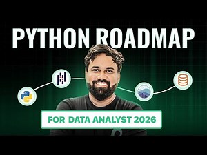 Data Analyst 2026: Complete Python Roadmap + Tools & Projects Guide