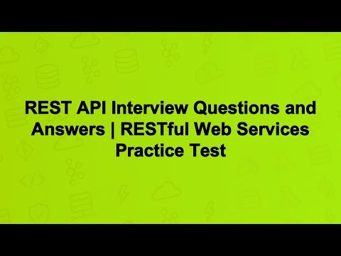 REST API Interview Questions and Answers | RESTful Web Services Practice Test
