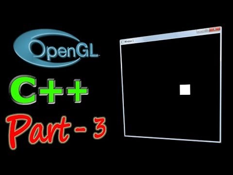 OpenGL Tutorial - 3 | Animation | OpenGL in C++ with the GLUT library