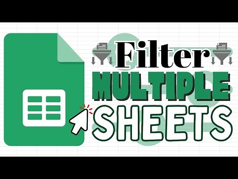 Google Sheets: Use the Filter Function on Multiple Sheets (Named Ranges)