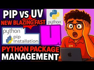 🚀 UV Python Package Manager [ 2025 Update ] 10x Faster Than pip & venv!! Python UV | pip vs UV