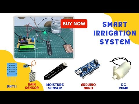 Smart Irrigation System Using Arduino Nano | Automatic Watering with Rain & Soil Moisture Sensors