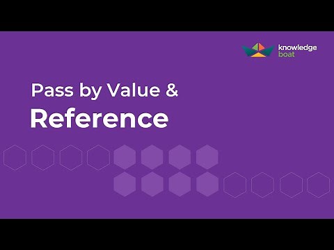 Pass by Value & Pass by Reference | ICSE Computer Applications Class 10 | Java & BlueJ