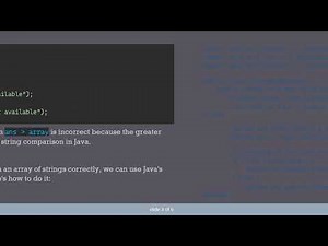 Comparing Strings in Java: Check If User Input Is in an Array