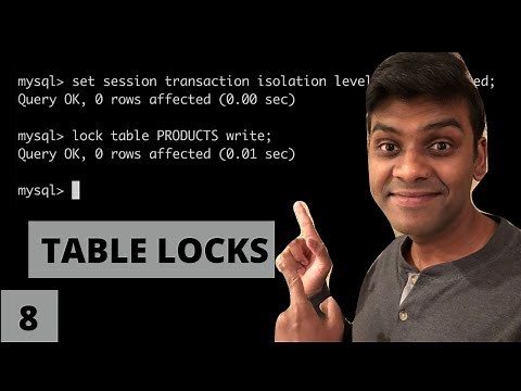 mysql locks explained