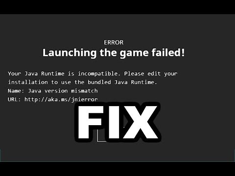 HOW TO FIX Minecraft "Your Java Runtime is Incompatible" Java 16 1.16.1