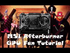MSI Afterburner Basic Fan Tutorial