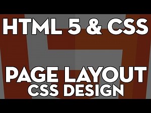 HTML5 & CSS Web Design - 107 - HTML5 Page Layout