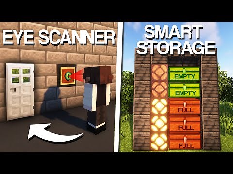 Minecraft: 7+ Useful Redstone Builds!