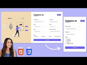 Responsive Registration Form | HTML and CSS