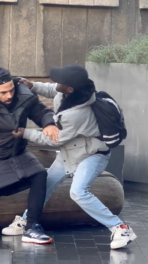 Invading his space gone wrong😁#funny #comedy #reels | Jokar Pranks