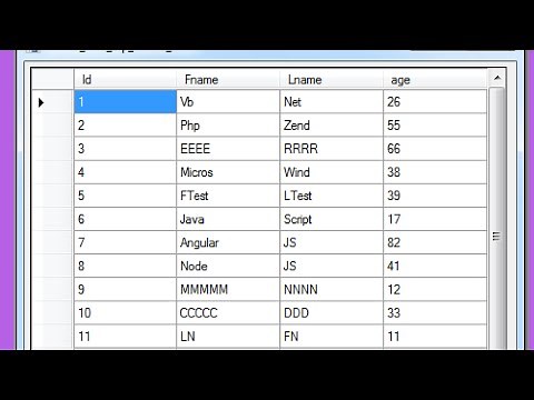 VB.NET And SQL Server - How To Select And Display Data From SQL Server Database Using Vb.net |+Code