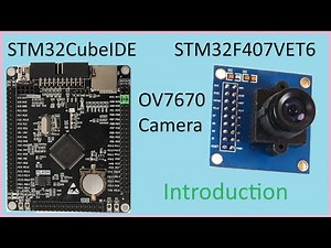 119. STM32CubeIDE Camera. OV7670 with STM32F407VET6