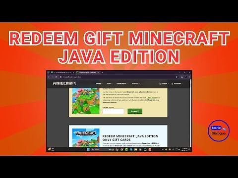 How to Redeem Gift Minecraft Java Edition - Quick Tutorial (2025)