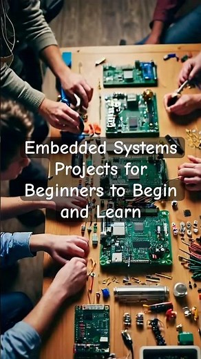 Embedded Systems Projects for Beginners to Begin and Learn
