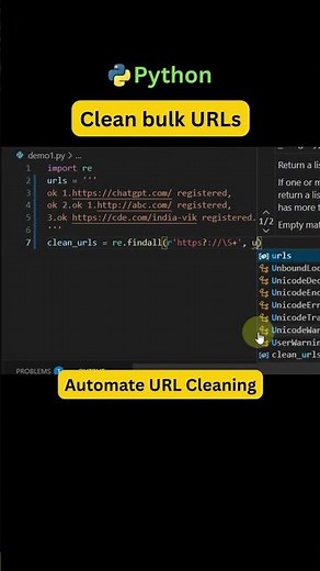 SEO Hack: Clean URLs with Python | Automate Link Cleanup Easily