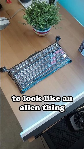 An actually Alien inspired keyboard