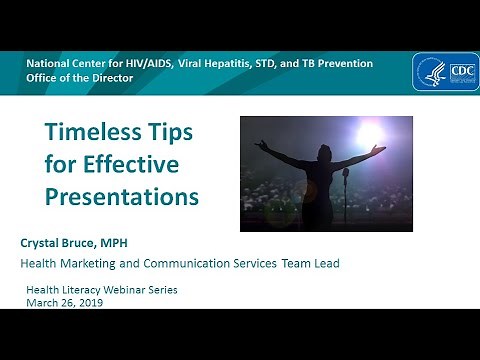 Timeless Tips For Effective Presentations