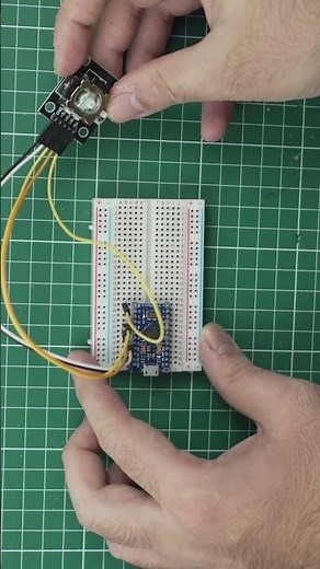 Day 13 - Making a Mouse from a Joystick #arduino #electronics #project #programming
