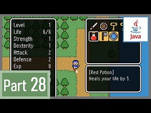 Equip & Use Items - How to Make a 2D Game in Java #28