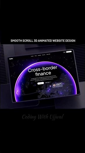 🔥 Smooth Scroll Down Animation | Elevate Your Website Design with CSS & JavaScript!