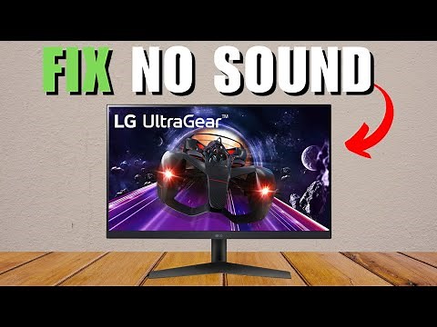 LG Monitor No Audio/No Sound How To Fix