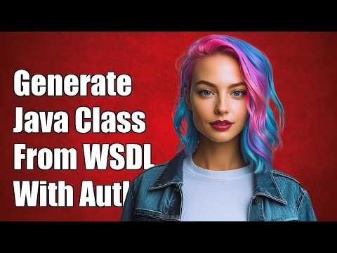 Generate java classes from a wsdl url with basic authentication