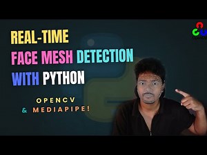 Real-Time Face Mesh Detection with Python, OpenCV & MediaPipe! 🎯📸