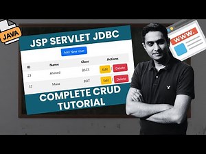 JSP Servlet JDBC with MySQL CRUD Tutorial
