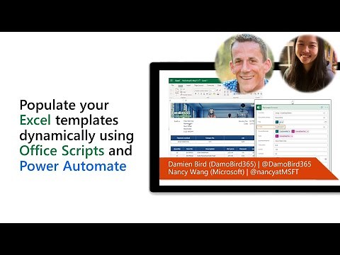 Populate your Excel templates dynamically using Office Scripts and Power Automate