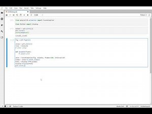 Animations With matplotlib