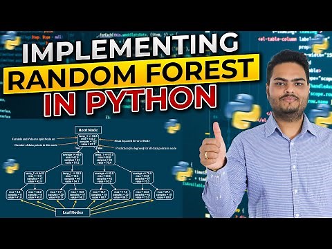 Implementing Random Forest In Python|How to Implement Random Forest In Python|Random Forest ML