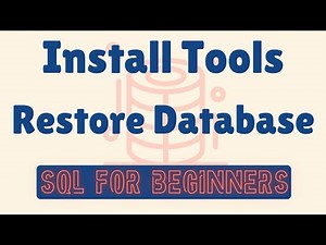 SQL Server Beginner Tutorial – Part 1 | Microsoft SQL server installation + Restore Sample Database