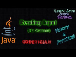 Tutorial 14 - How to read Input in Java | Scanner class | hasNext methods | next methods