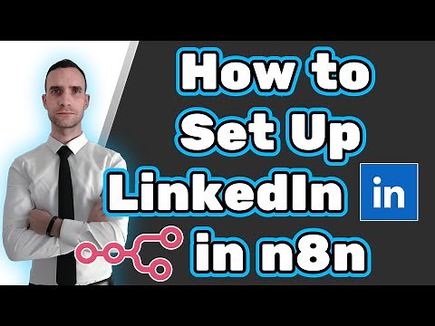 Post & Comment on Your LinkedIn Profile with n8n | Full API Setup Tutorial