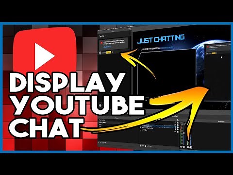 How to display YouTube Chat with OBS Studio Custom Docks