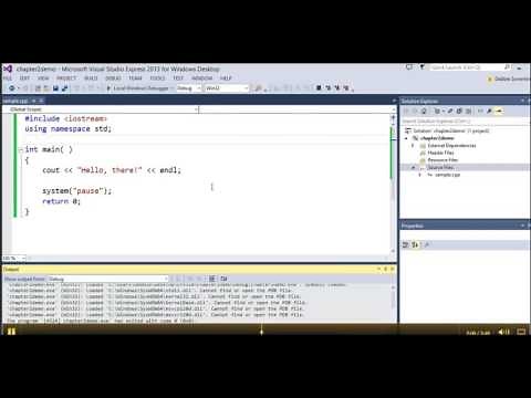 The Basics of a C++ Program and system("pause");