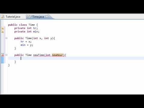 Java Tutorial #3: Immutable objects