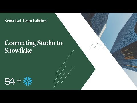 Snowflake Key Pair Auth Setup | Sema4.ai Studio Guide