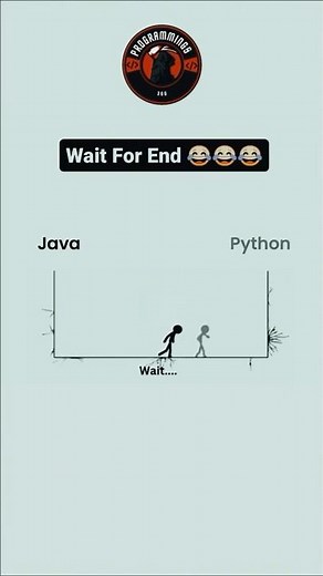 Python vs Java 😂 | Funniest Programming Meme Ever #Shorts