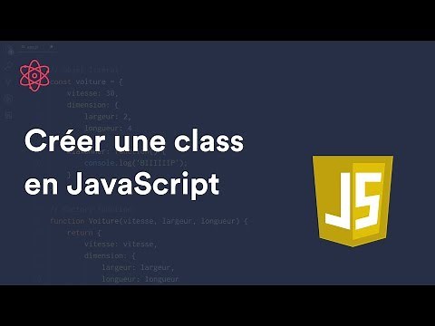 Comment créer une class en Javascript ? (constructor, getter, extends, ...)