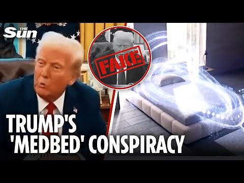 Trump posts bizarre AI alien 'medbeds' video - here's the truth behind the now-deleted footage
