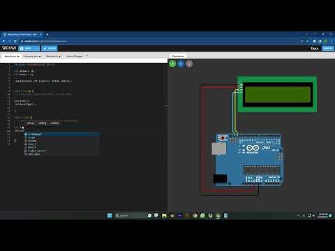 Arduino Programming Tutorial: Creating a Running Text LCD I2C with the WOKWI Online Simulator for...