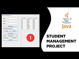 Student Management System in Java: Project Review & Features | Part 1