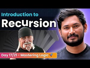 Introduction to Recursion in JavaScript | Day 17/21 of Problem Solving with JS🚀