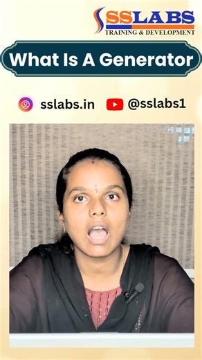 Python Interview Question 🔥 What Is a Generator in Python? | yield Explained | SSLABS