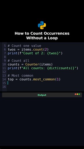 How to Count Occurrences Without a Loop #howto