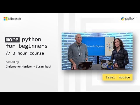 More Python for Beginners (Full Series)
